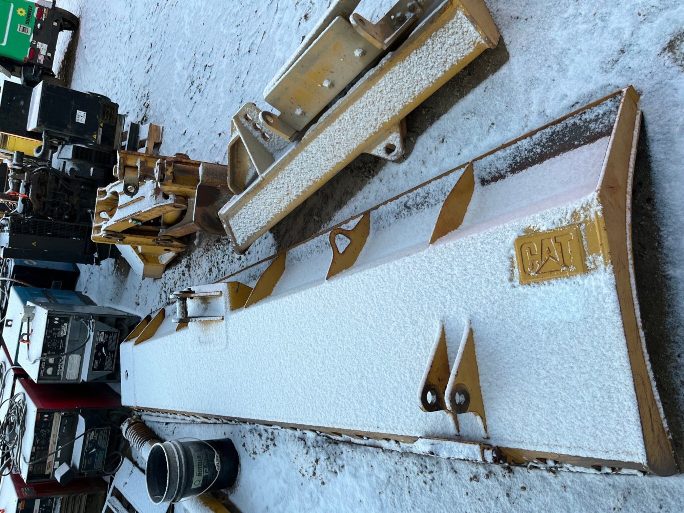 CAT 160M 140M Snow Wing CAT and WBM #11282 JPH