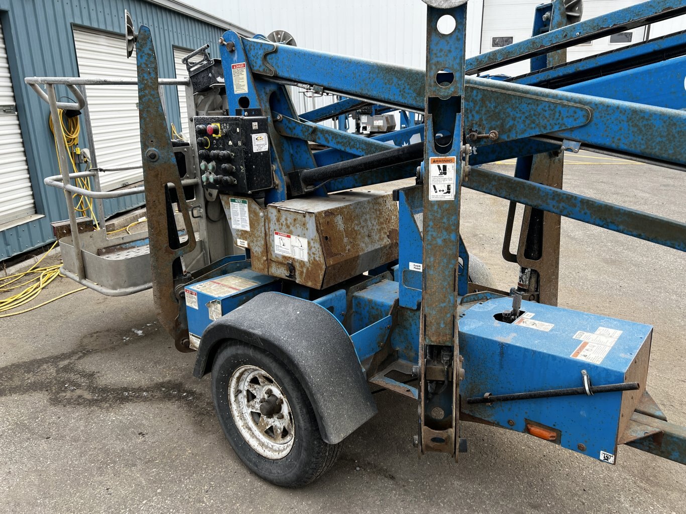 2019 Genie TZ 34 Towable Man Lift • TZ34 Trailer Mounted Boom Lift #11286 BP