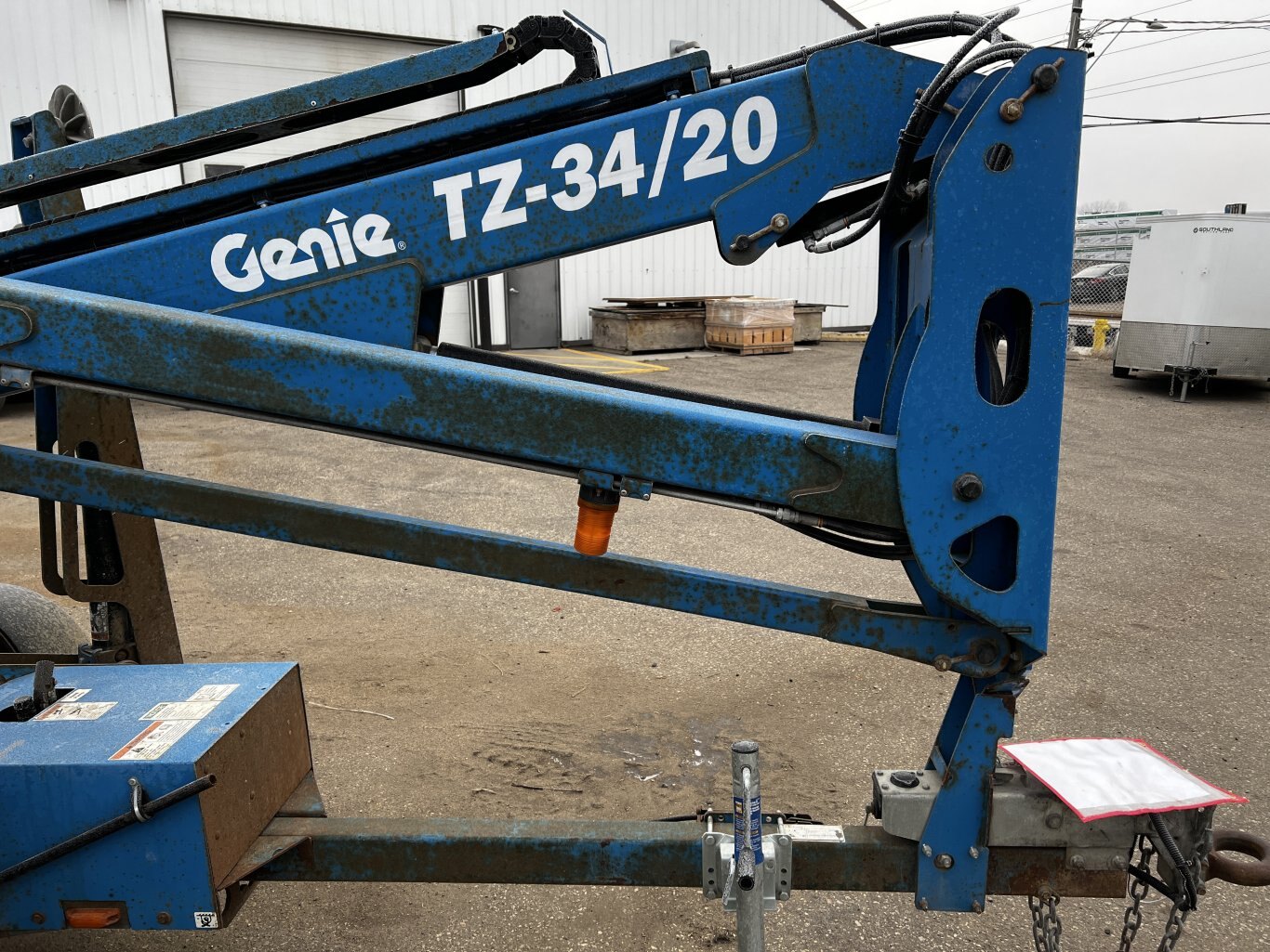 2019 Genie TZ 34 Towable Man Lift • TZ34 Trailer Mounted Boom Lift #11286 BP