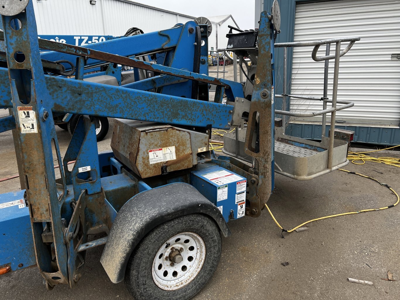 2019 Genie TZ 34 Towable Man Lift • TZ34 Trailer Mounted Boom Lift #11286 BP