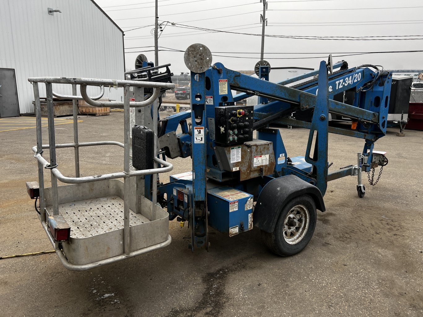 2019 Genie TZ 34 Towable Man Lift • TZ34 Trailer Mounted Boom Lift #11286 BP