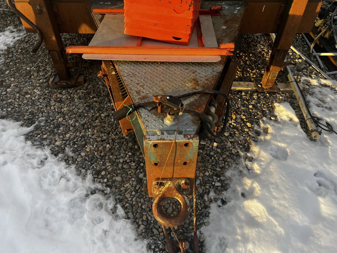 2002 Care Industries 12m3 Blow Back Tank Trailer Tandem Axle #11287 BP