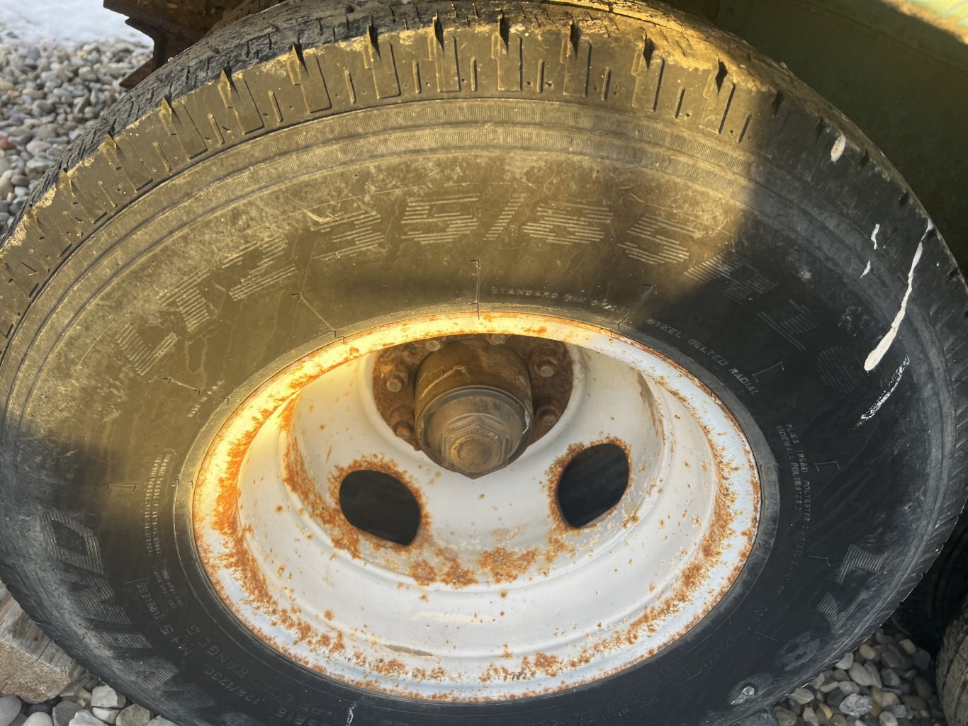 2002 Care Industries 12m3 Blow Back Tank Trailer Tandem Axle #11287 BP