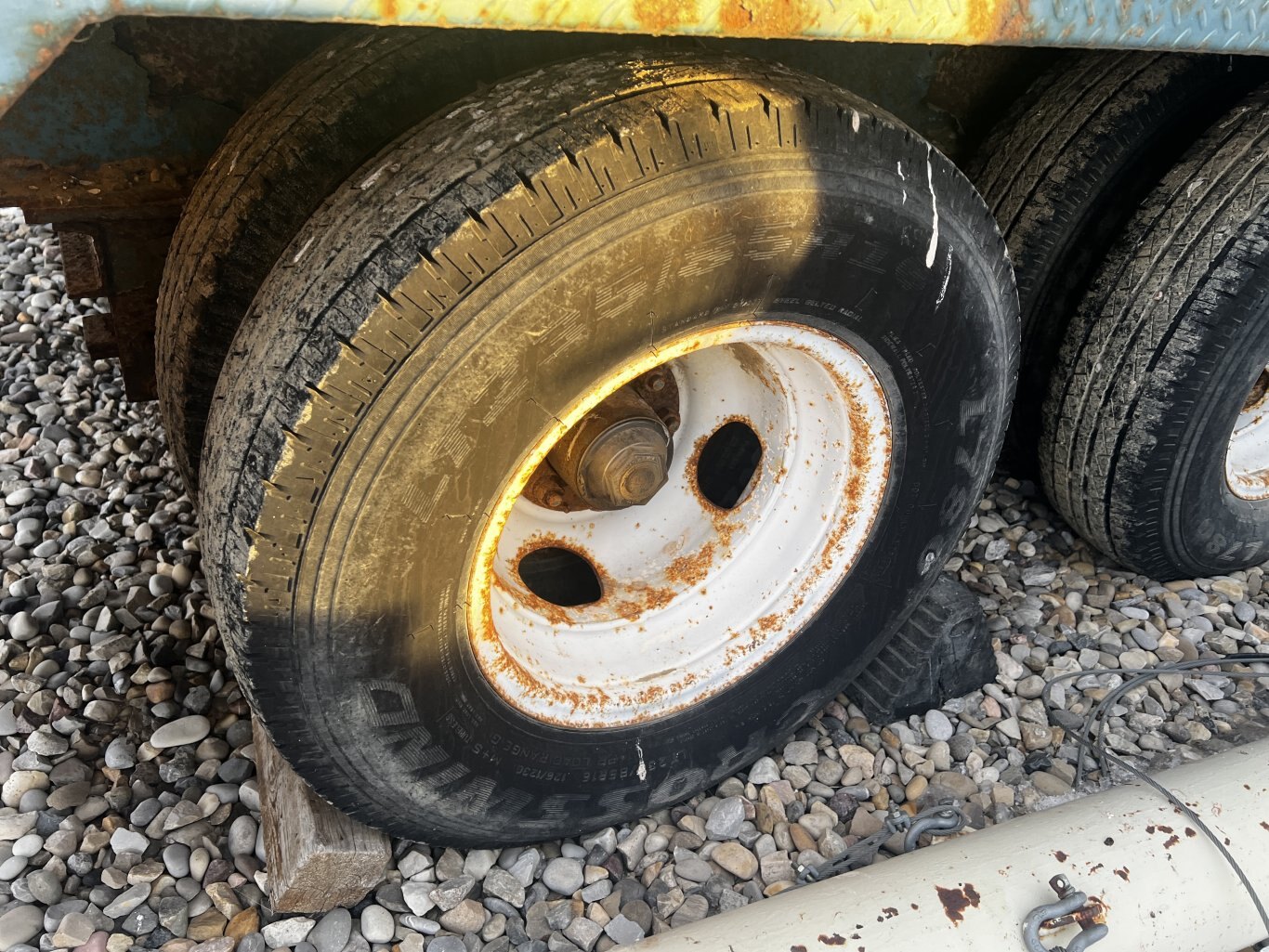 2002 Care Industries 12m3 Blow Back Tank Trailer Tandem Axle #11287 BP