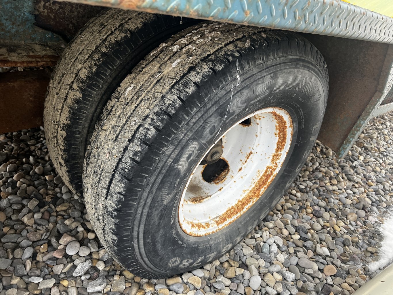 2002 Care Industries 12m3 Blow Back Tank Trailer Tandem Axle #11287 BP