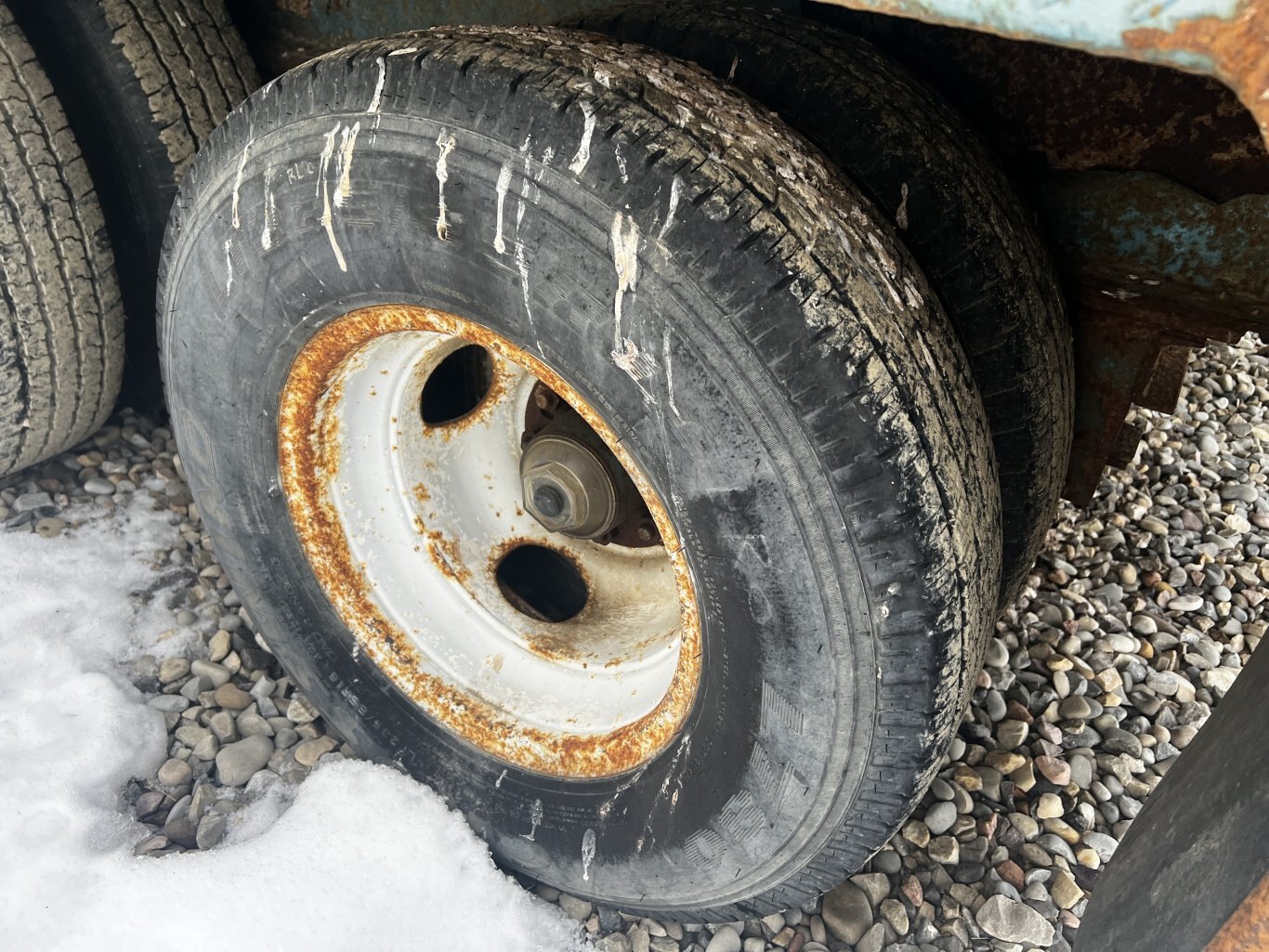 2002 Care Industries 12m3 Blow Back Tank Trailer Tandem Axle #11287 BP