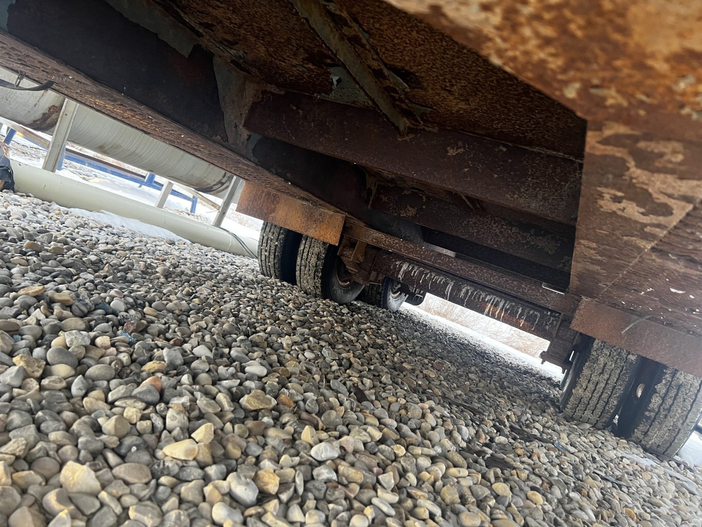 2002 Care Industries 12m3 Blow Back Tank Trailer Tandem Axle #11287 BP