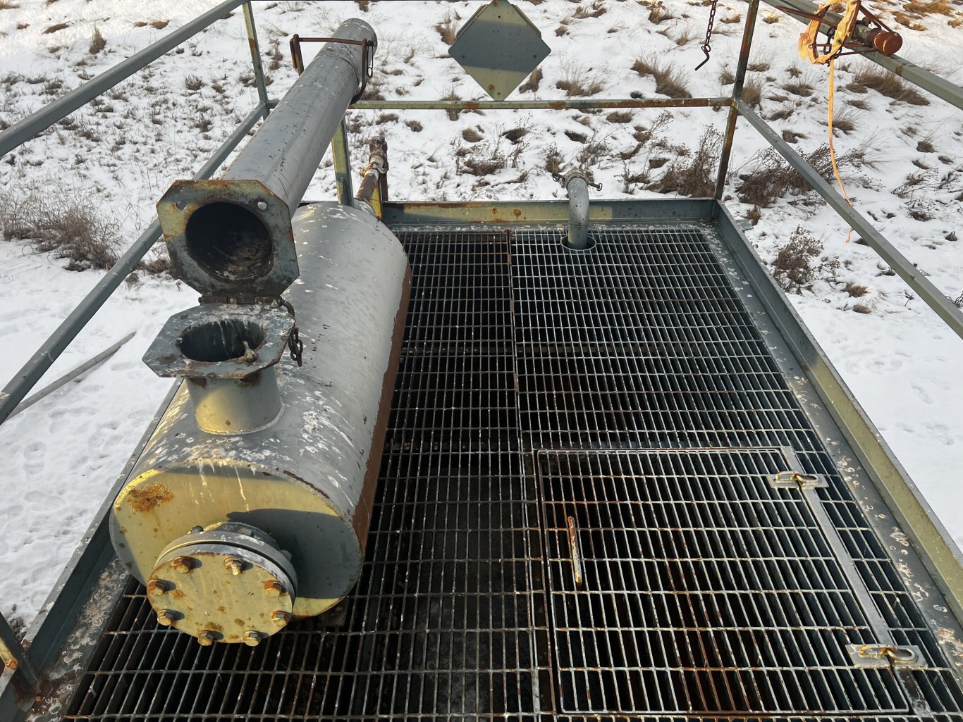 2002 Care Industries 12m3 Blow Back Tank Trailer Tandem Axle #11287 BP