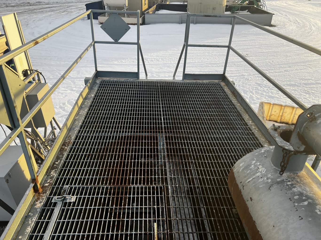 2002 Care Industries 12m3 Blow Back Tank Trailer Tandem Axle #11287 BP