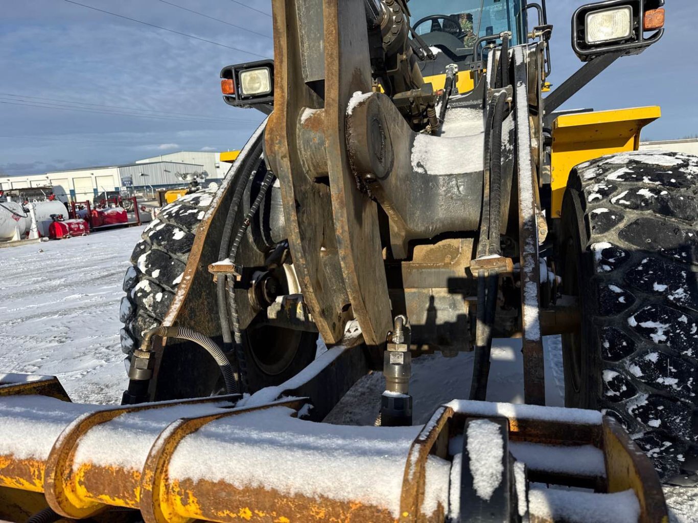 2018 KOMATSU WA320PZ 6 Wheel Loader with Bucket #11302 JA