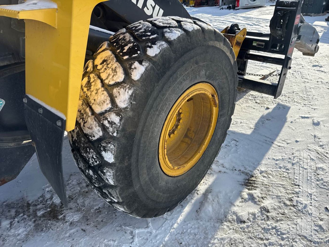 2018 KOMATSU WA320PZ 6 Wheel Loader with Bucket #11302 JA
