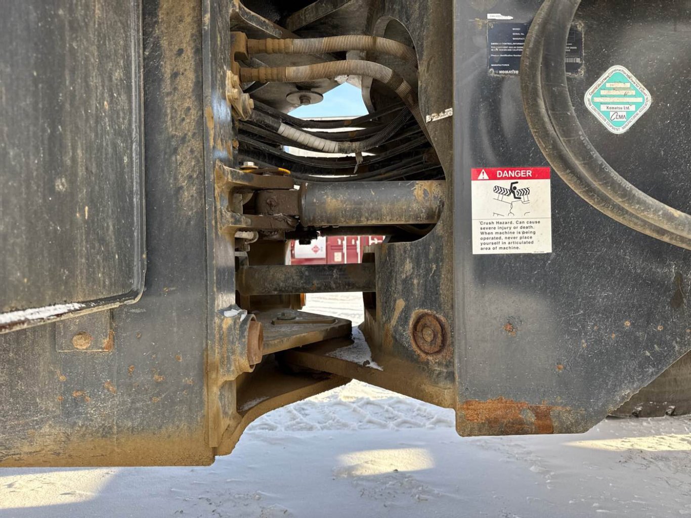 2018 KOMATSU WA320PZ 6 Wheel Loader with Bucket #11302 JA