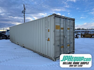 40-foot High Cube Seacan Dual End Door Container #235084 JPH
