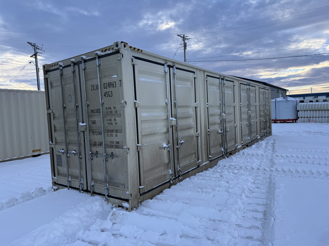 40 foot High Cube Seacan Four Side Door Container #249637 JPH