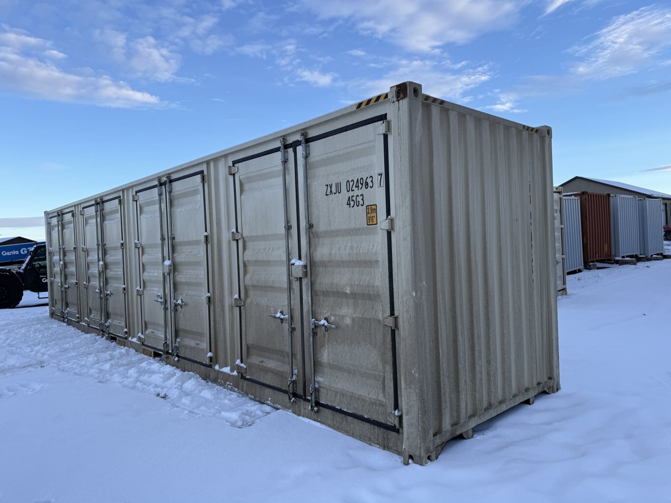 40 foot High Cube Seacan Four Side Door Container #249637 JPH