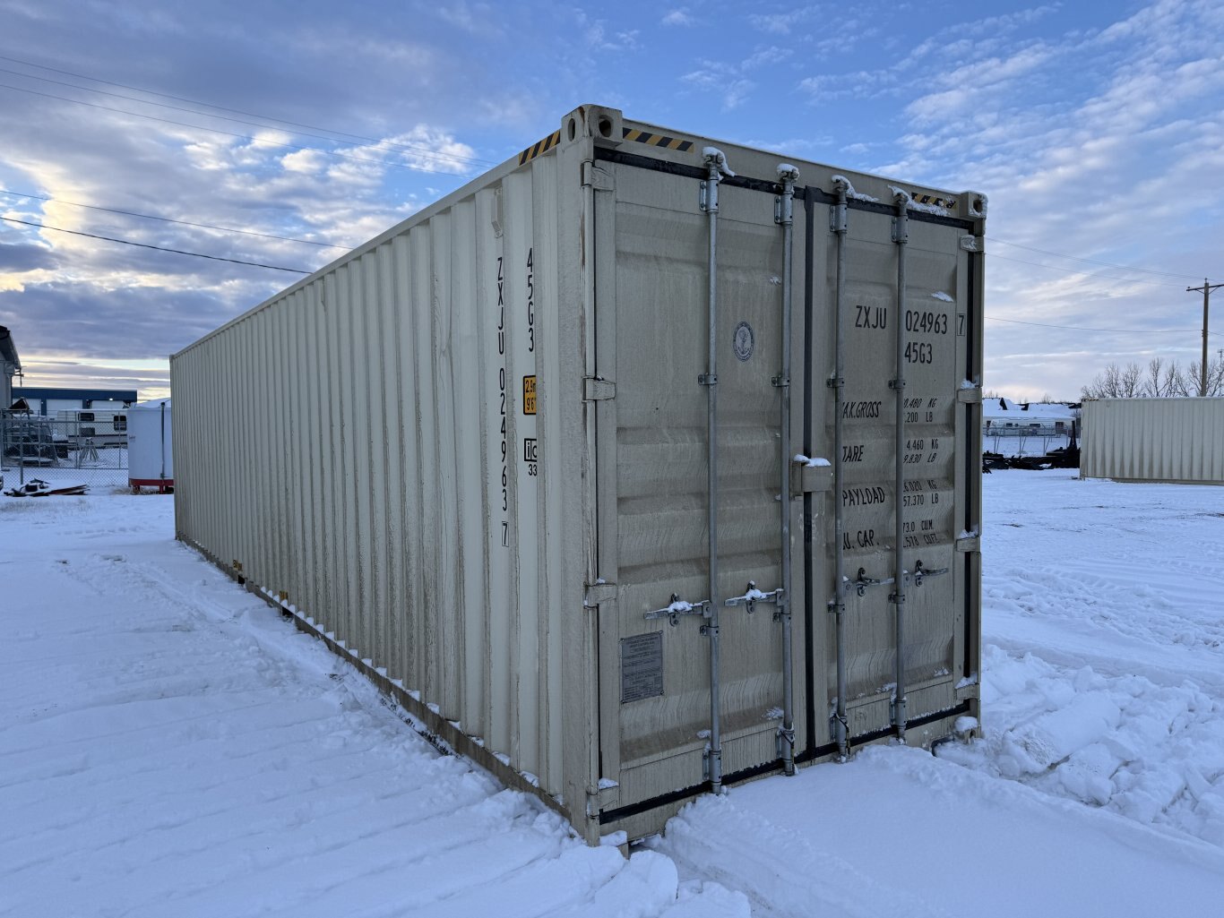 40 foot High Cube Seacan Four Side Door Container #249637 JPH