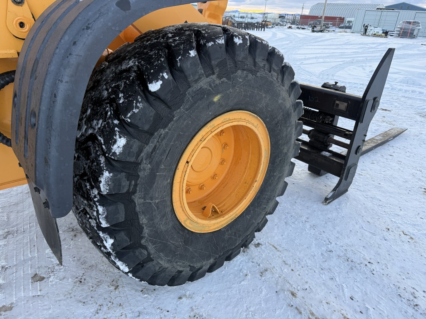 2011 Hyundai 757 9 Wheel Loader 3.7 yard #11307 JPH