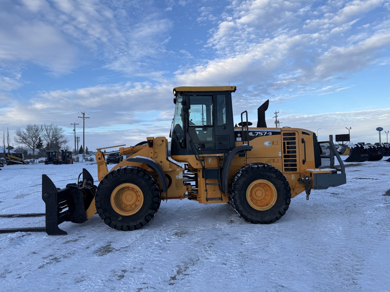 2011 Hyundai 757 9 Wheel Loader 3.7 yard #11307 JPH