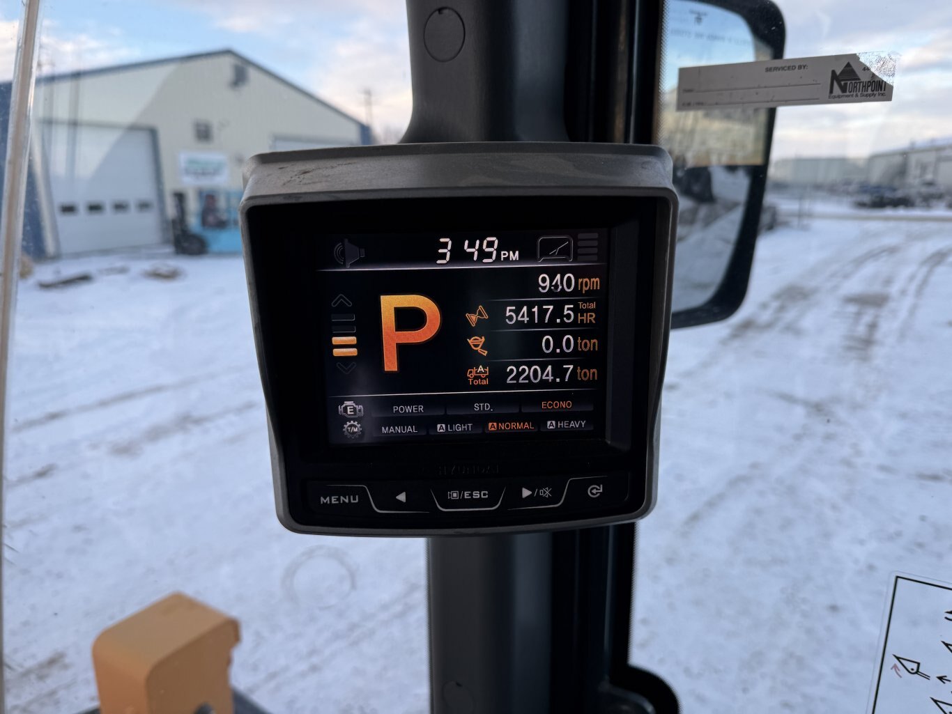 2011 Hyundai 757 9 Wheel Loader 3.7 yard #11307 JPH