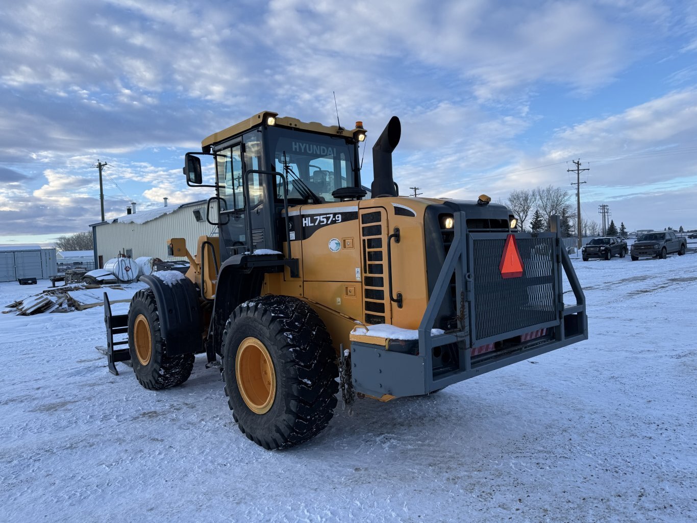 2011 Hyundai 757 9 Wheel Loader 3.7 yard #11307 JPH