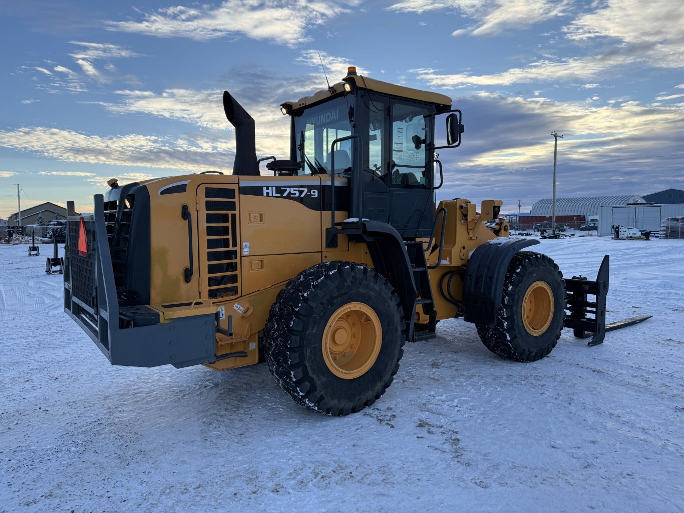 2011 Hyundai 757 9 Wheel Loader 3.7 yard #11307 JPH