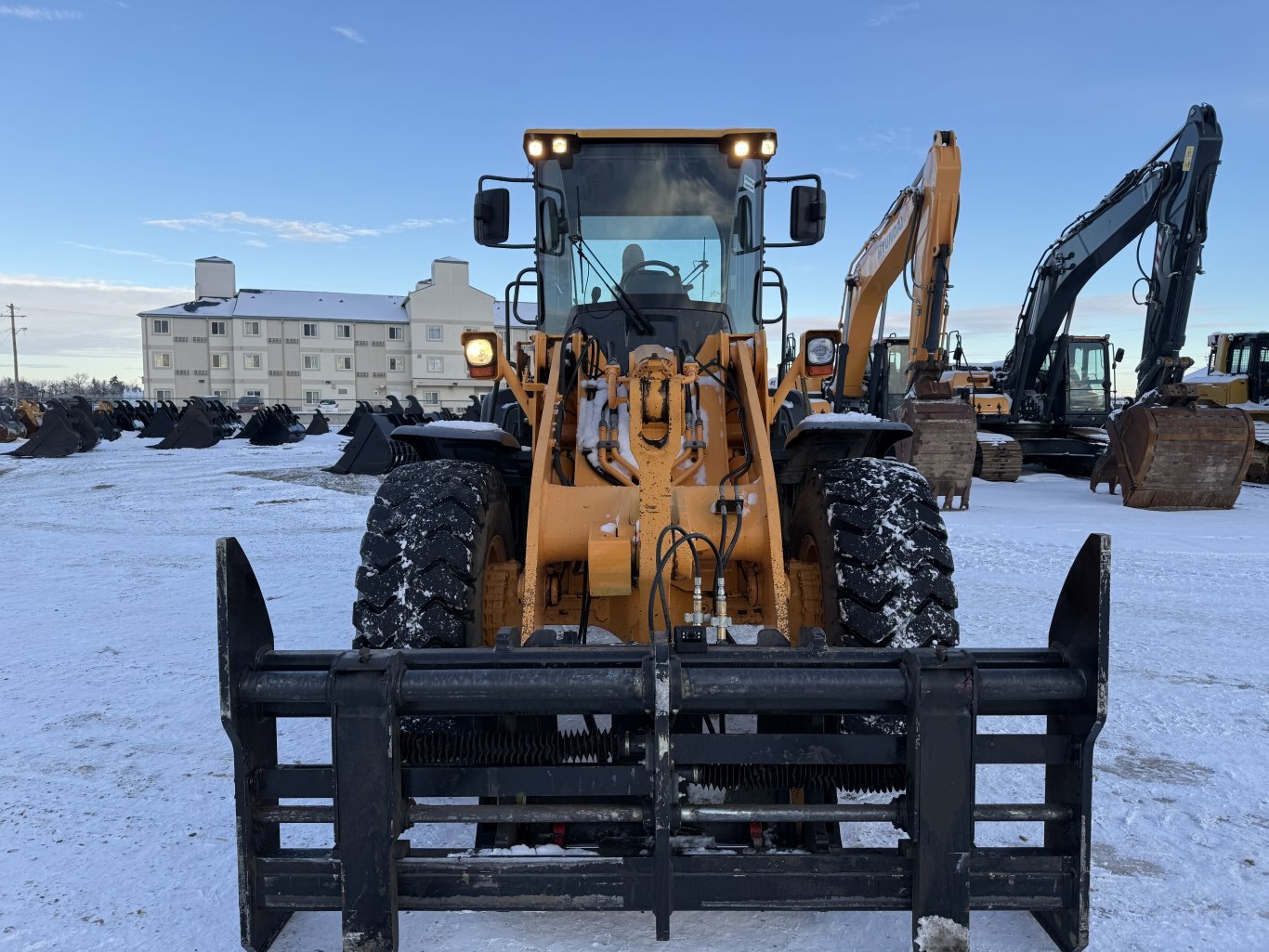 2011 Hyundai 757 9 Wheel Loader 3.7 yard #11307 JPH