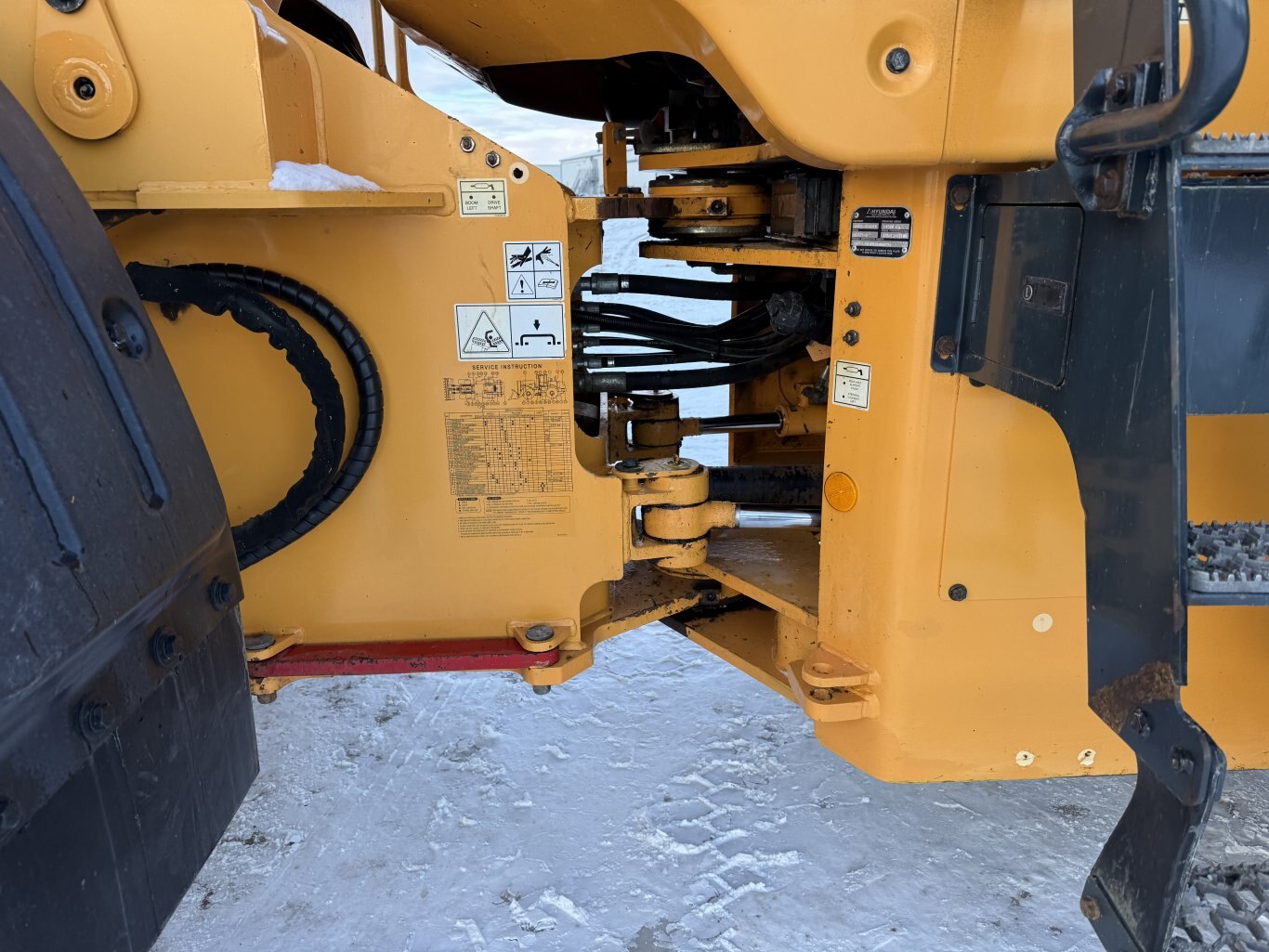 2011 Hyundai 757 9 Wheel Loader 3.7 yard #11307 JPH