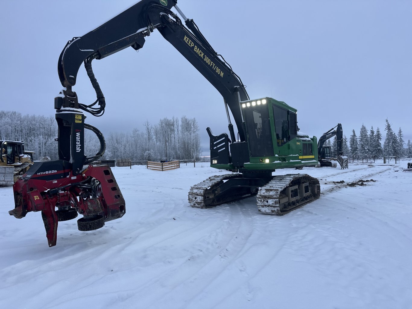 2015 Deere 2154 Processor w/ 622 Warratah Head #11313 DP