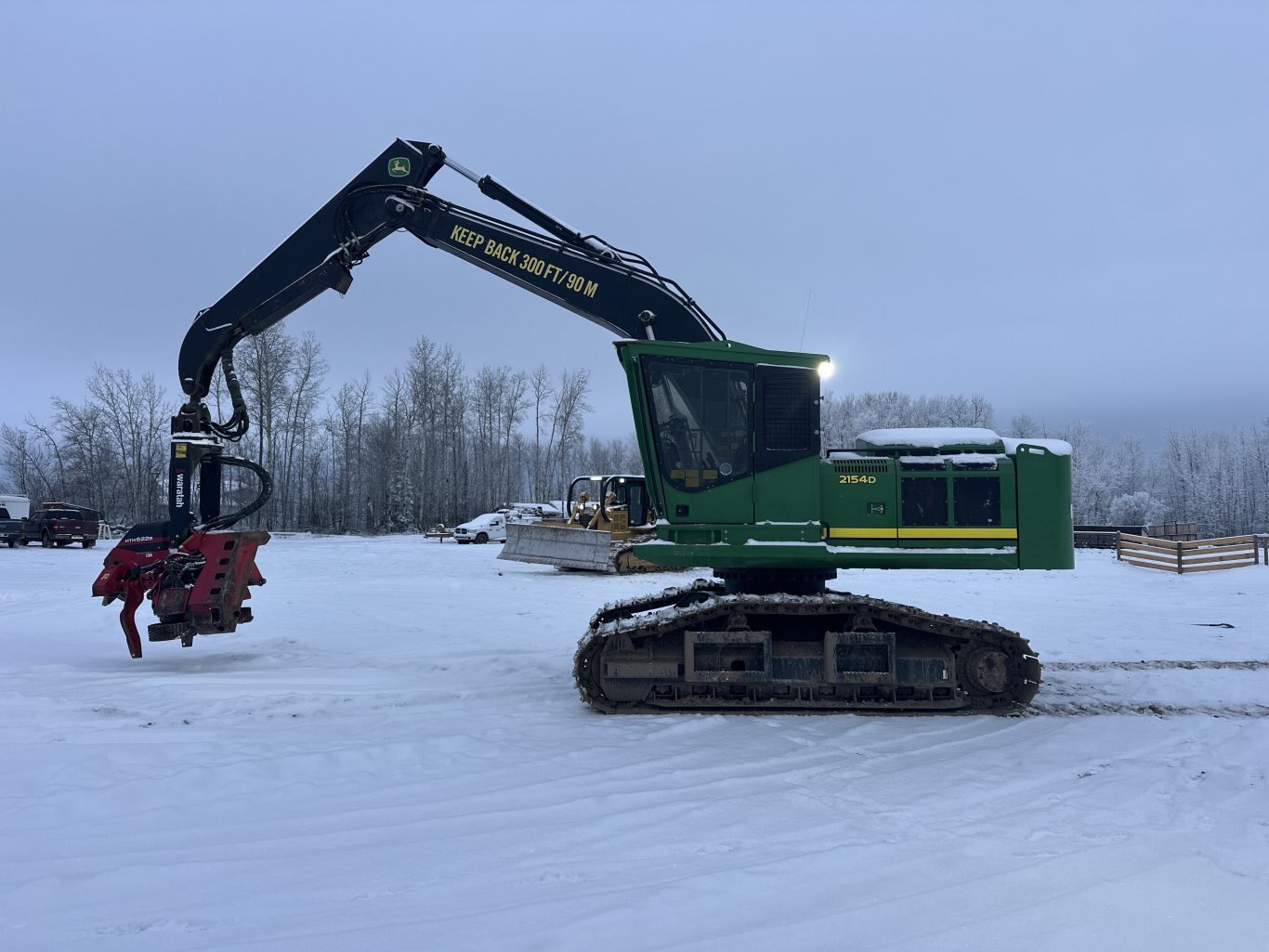 2015 Deere 2154 Processor w/ 622 Warratah Head #11313 DP