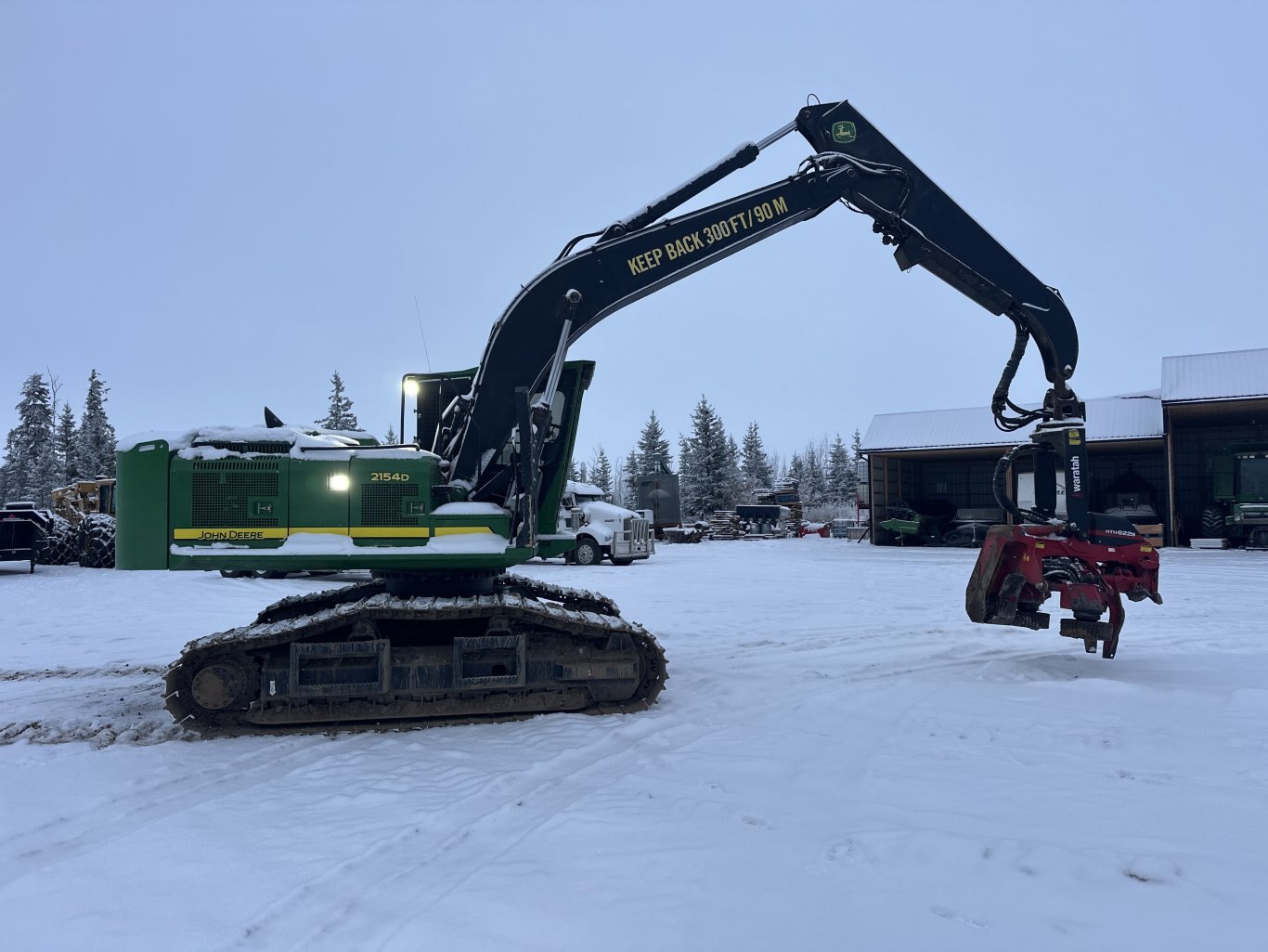 2015 Deere 2154 Processor w/ 622 Warratah Head #11313 DP