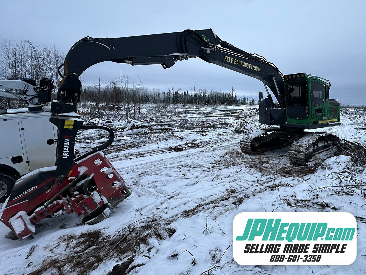 2019 Deere 2154G Processor w/ 622 Warratah Head #11314 DP