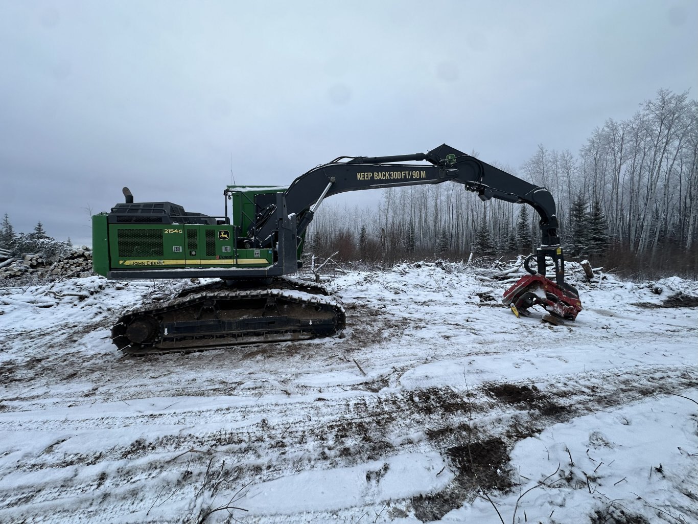 2019 Deere 2154G Processor w/ 622 Warratah Head #11314 DP