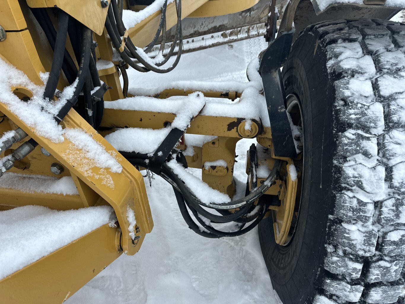 2018 CAT 160M VHP Plus AWD Motor Grader w/ Front Blade, Ripper & Snow Wing #11316 DP