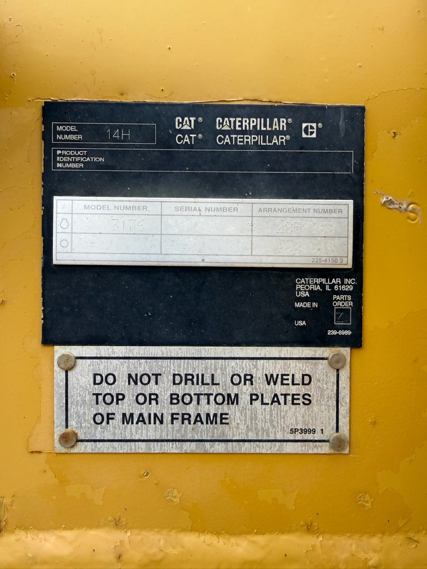 2006 CAT 14H Motor Grader with Tons of Upgrades and 4 New Rear Tires #11308 JA