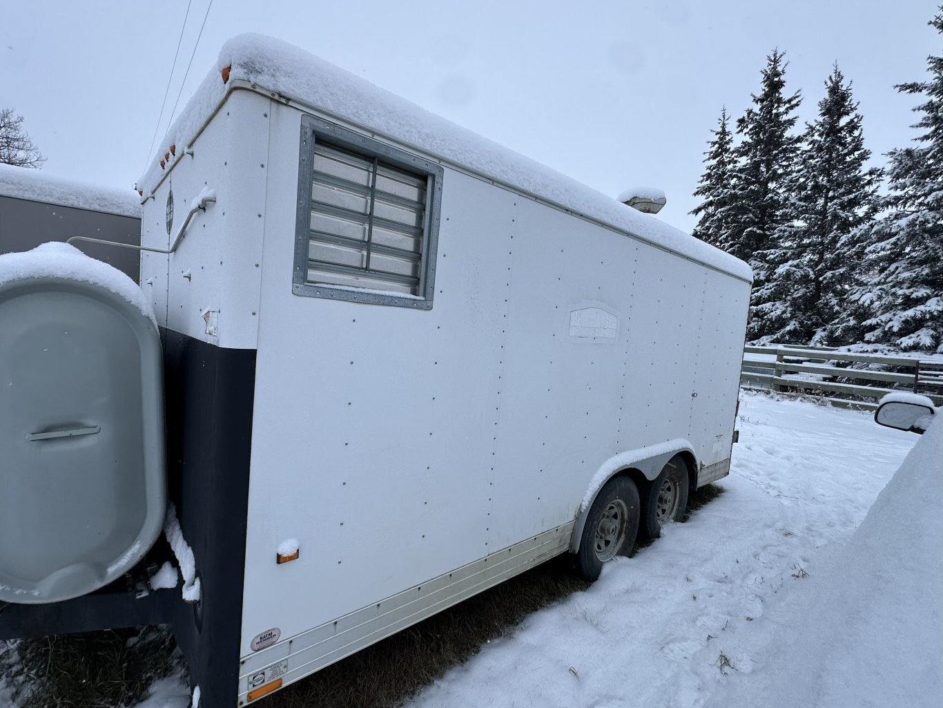2001 Wells Cargo Trailer with 300 KW Kohler Generator #11309 DP