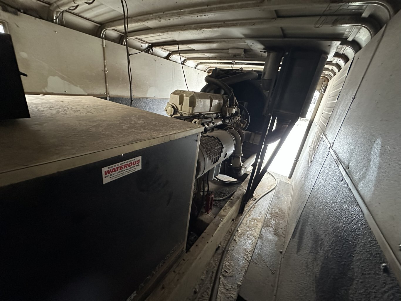 2001 Wells Cargo Trailer with 300 KW Kohler Generator #11309 DP