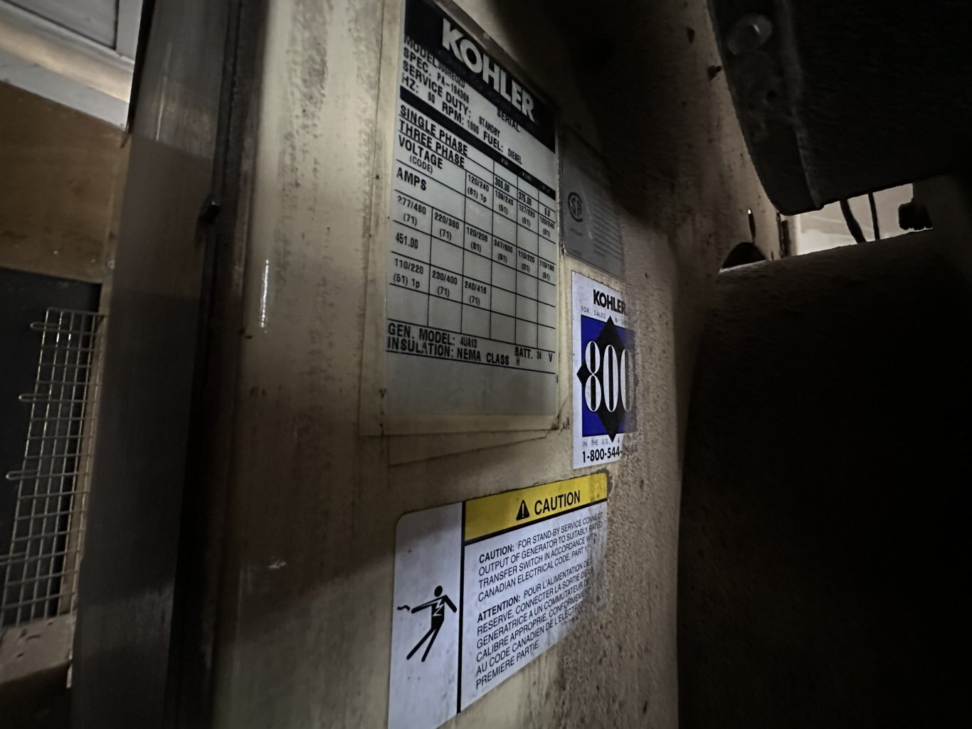 2001 Wells Cargo Trailer with 300 KW Kohler Generator #11309 DP