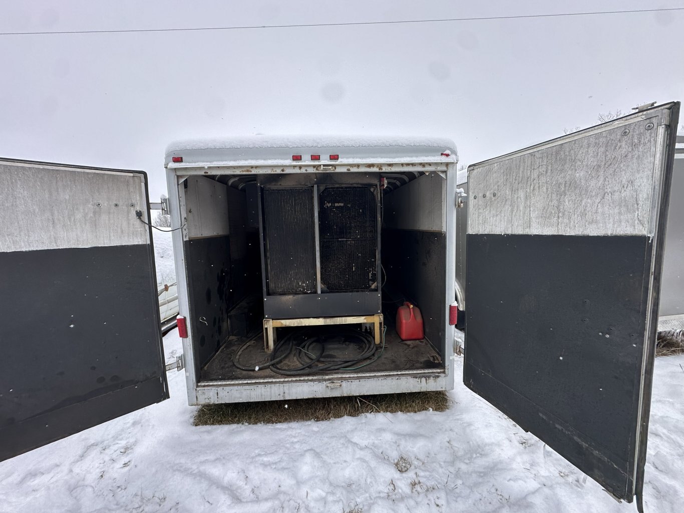 2001 Wells Cargo Trailer with 300 KW Kohler Generator #11309 DP