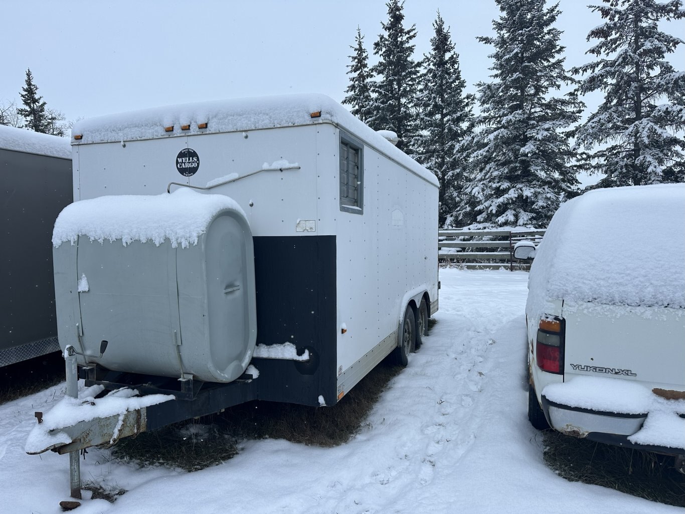 2001 Wells Cargo Trailer with 300 KW Kohler Generator #11309 DP