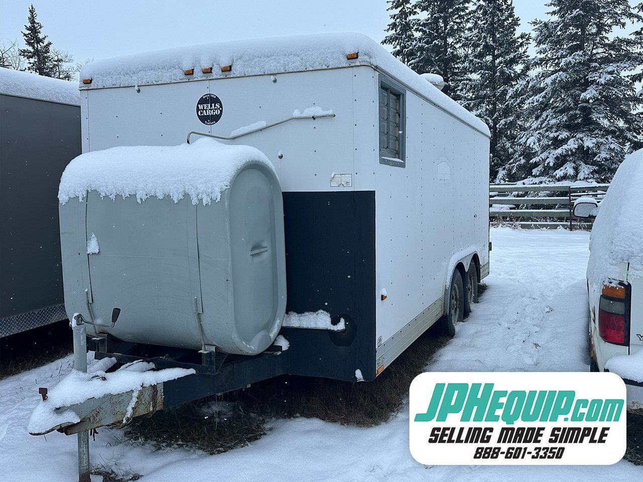2001 Wells Cargo Trailer with 300 KW Kohler Generator #11309 CT2001 ...
