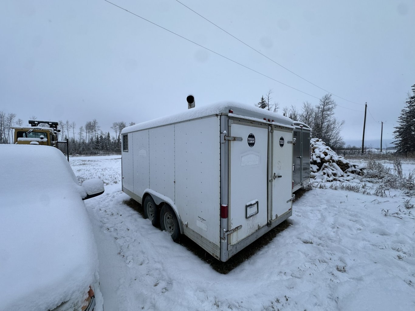 2001 Wells Cargo Trailer with 300 KW Kohler Generator #11309 DP