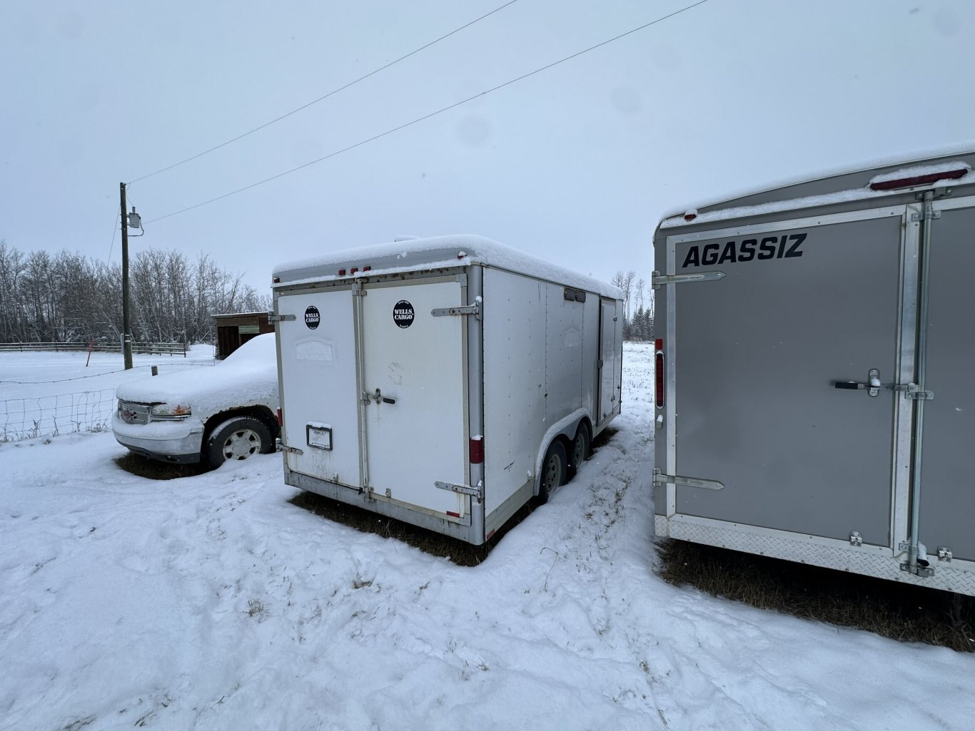 2001 Wells Cargo Trailer with 300 KW Kohler Generator #11309 DP