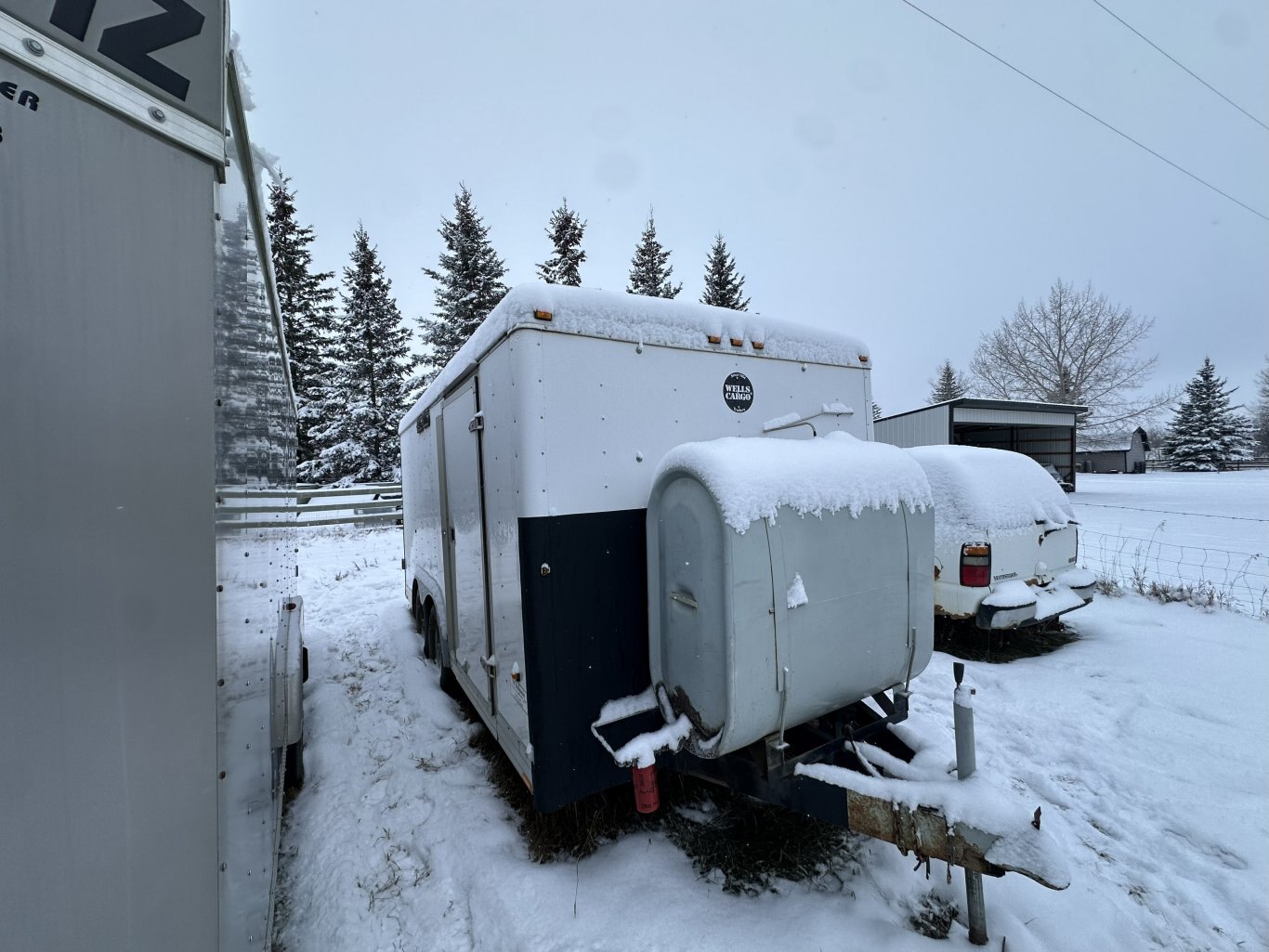 2001 Wells Cargo Trailer with 300 KW Kohler Generator #11309 DP