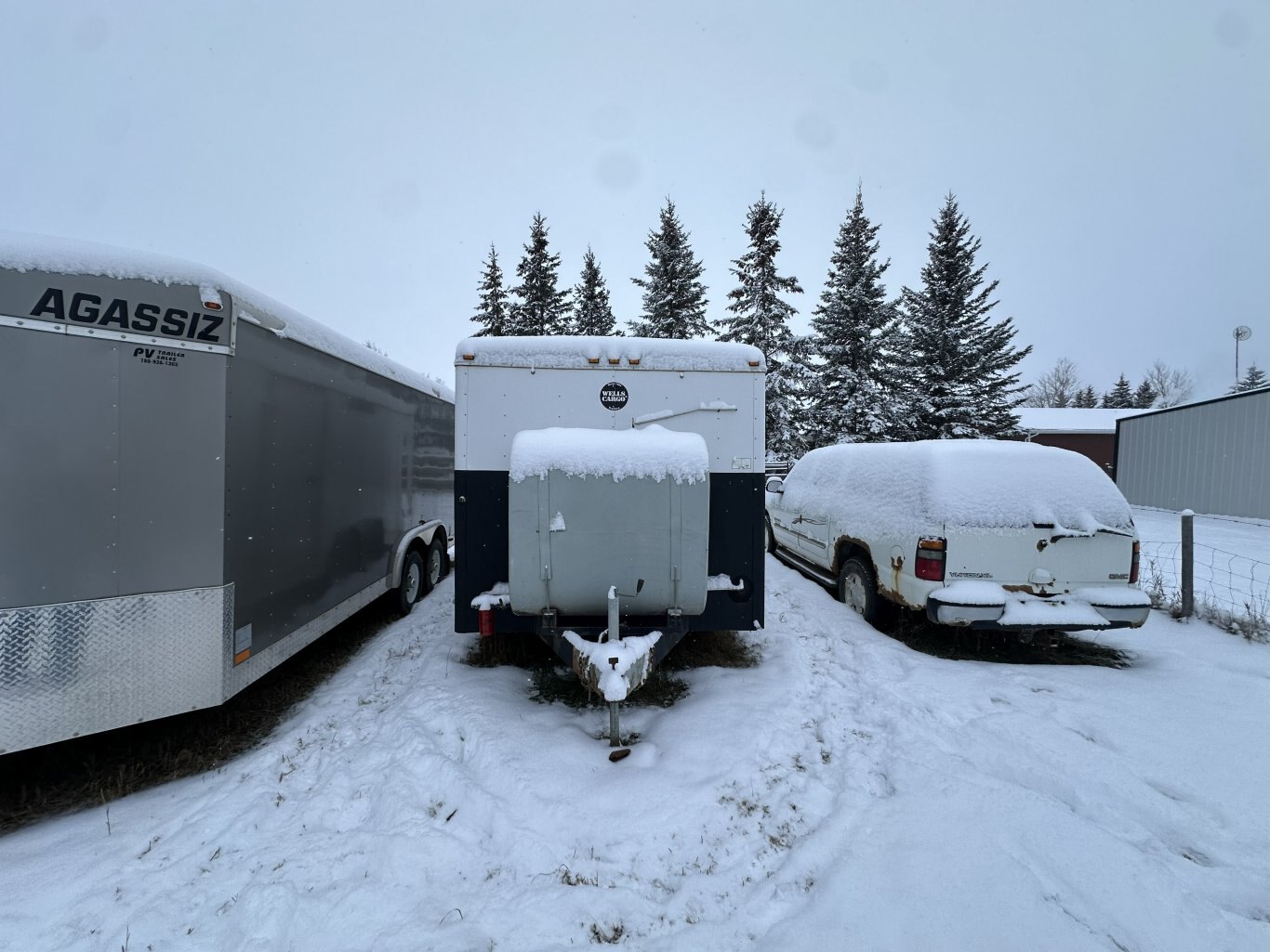 2001 Wells Cargo Trailer with 300 KW Kohler Generator #11309 DP