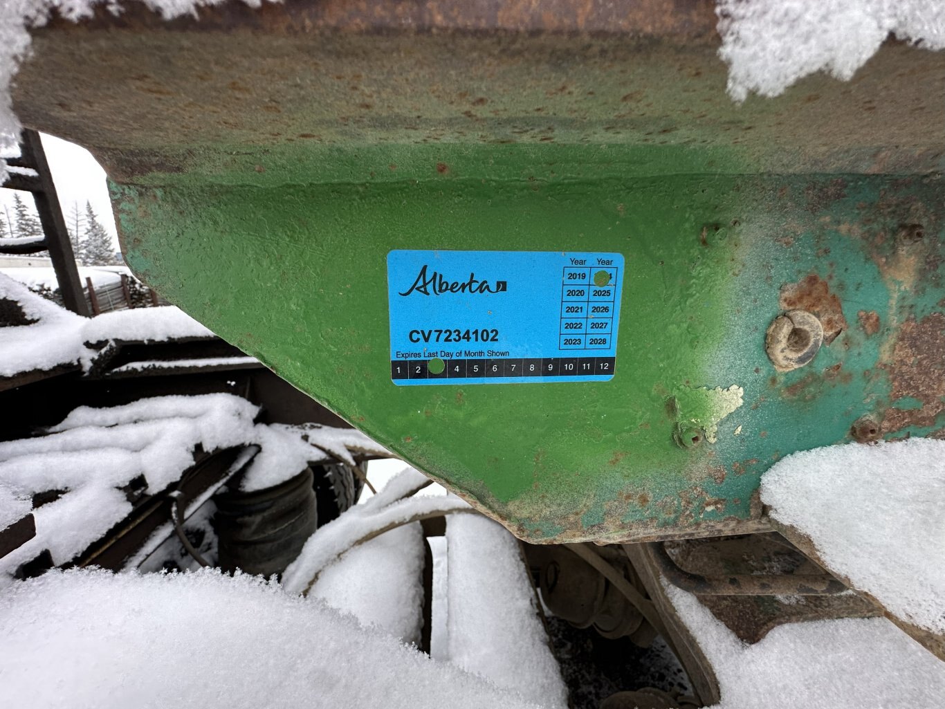 1998 Peerless 63 ft Super B Hayrack Trailer w/ Picker #11311 DP