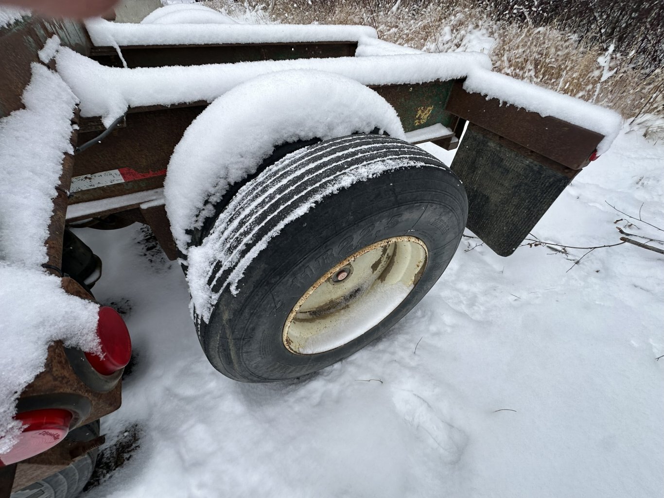 1998 Peerless 63 ft Super B Hayrack Trailer w/ Picker #11311 DP