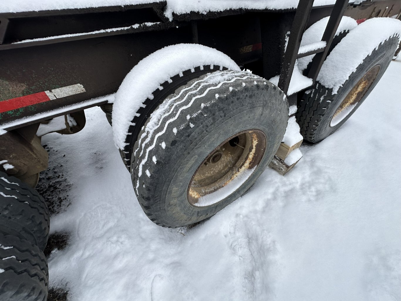 1998 Peerless 63 ft Super B Hayrack Trailer w/ Picker #11311 DP