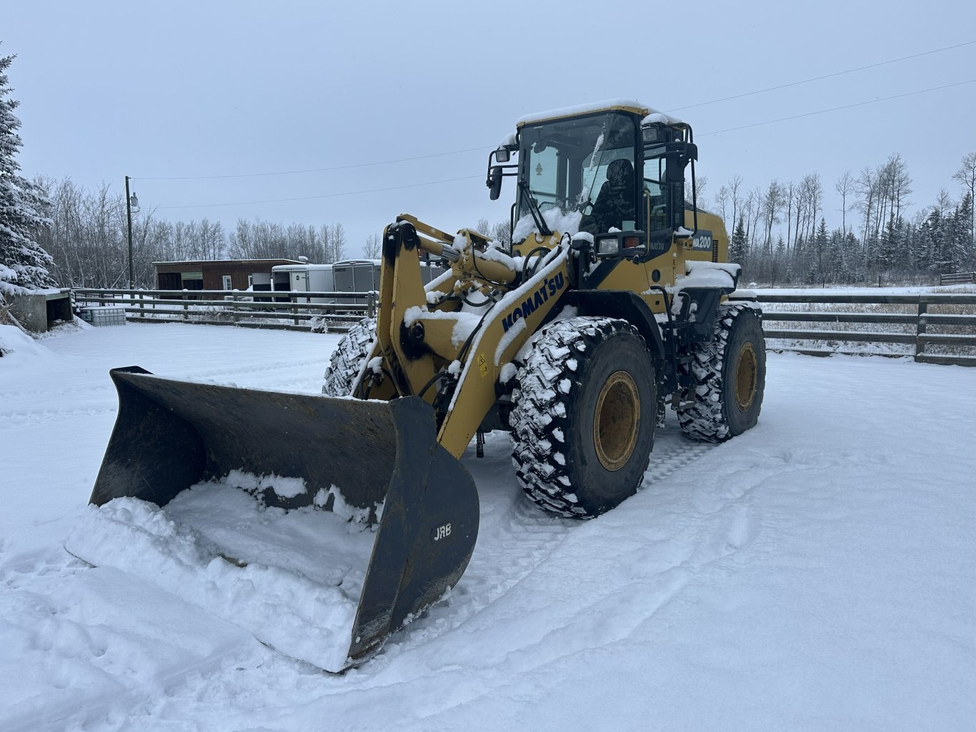 2019 Komatsu WA200 8 Wheel Loader w/ Bucket #11312 DP