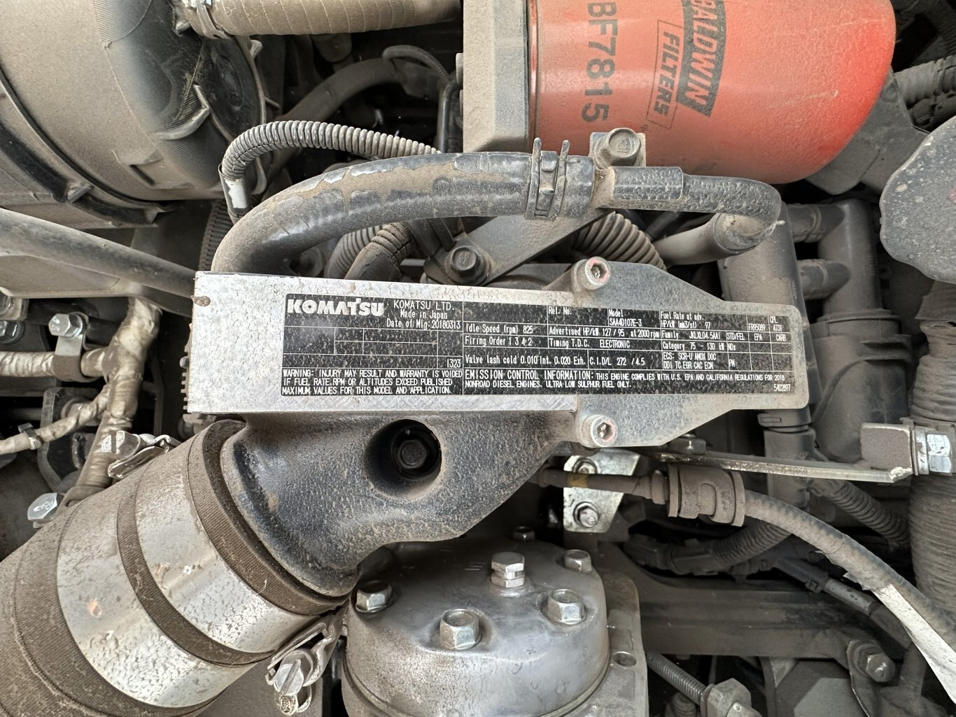 2019 Komatsu WA200 8 Wheel Loader w/ Bucket #11312 DP