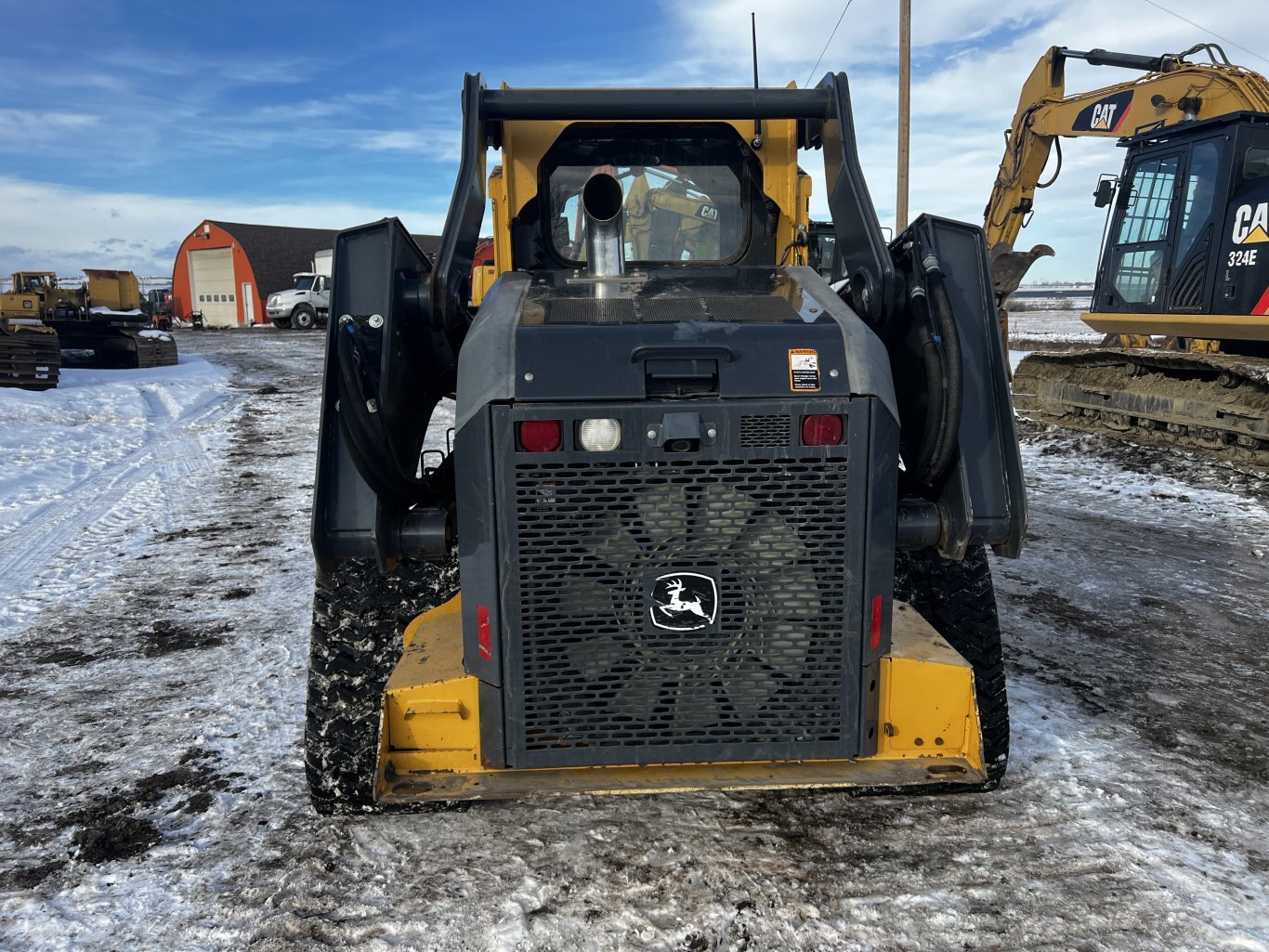 2017 Deere 331G Skid Steer with Bucket • Tracked Skid • Compact Track Loader #11323 BP
